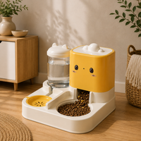 Distributeur de Croquettes pour Chat 2 en 1