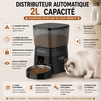 Distributeur de Croquettes Programmable