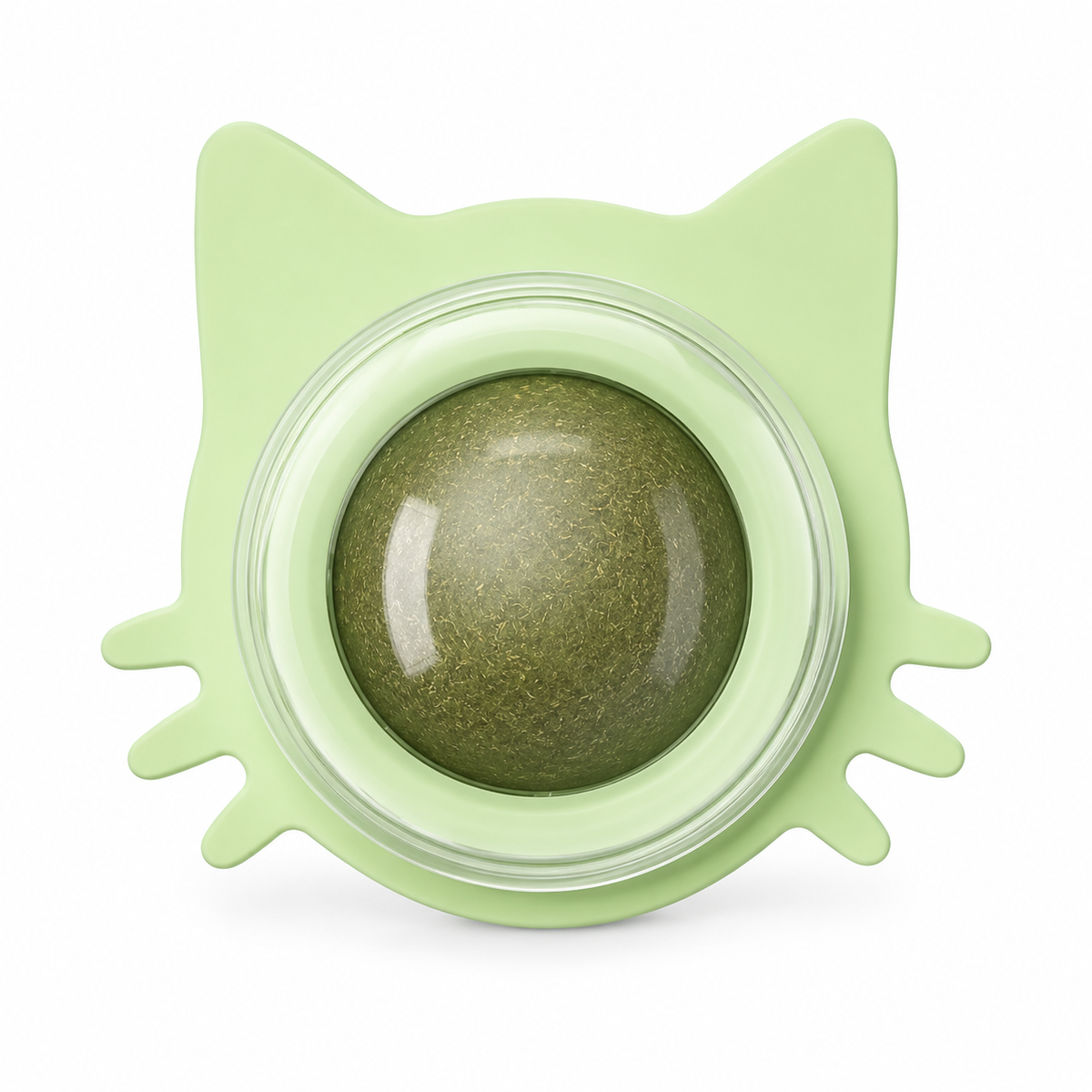 Jouet pour Chat Herbe à Chat Naturelle Balle Rotative Murale