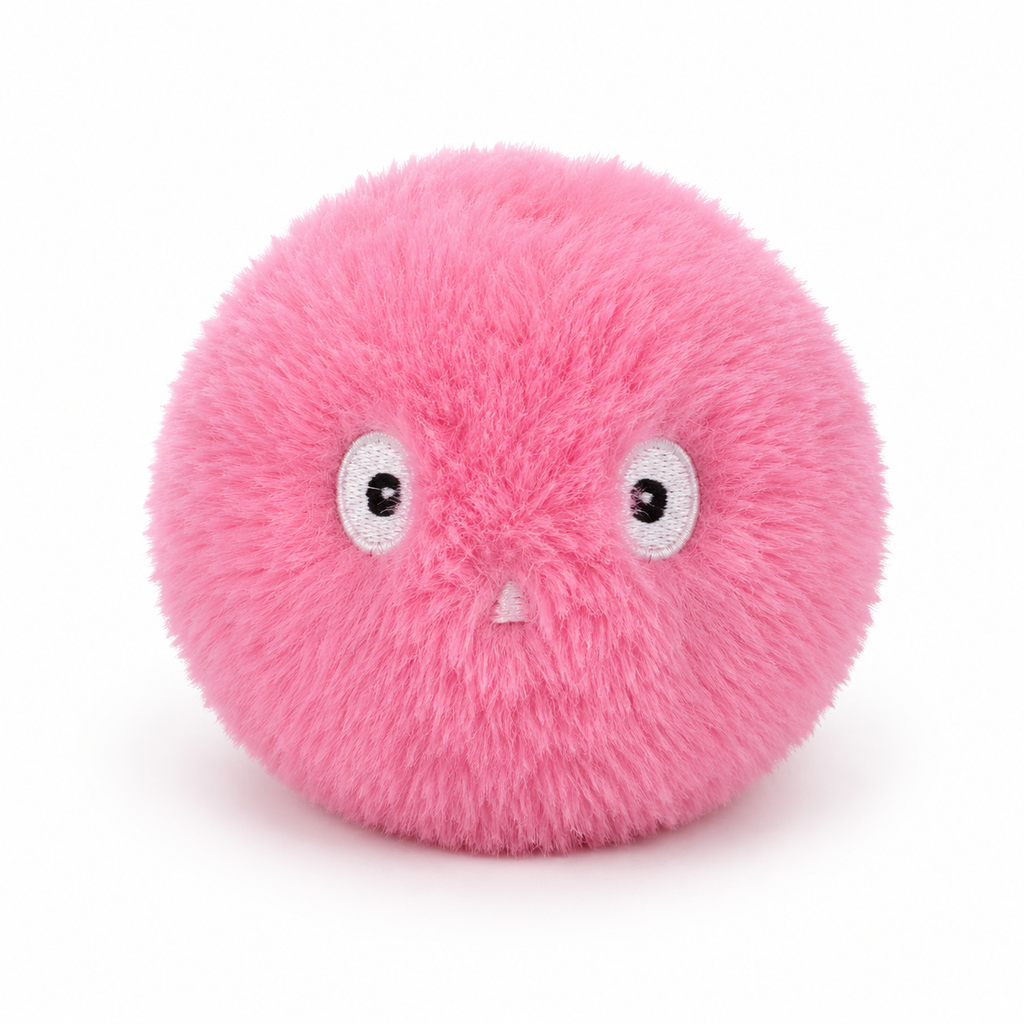 Jouet pour Chat Balle Peluche Sonore Entraînement Interactif