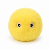 Jouet pour Chat Balle Peluche Sonore Entraînement Interactif