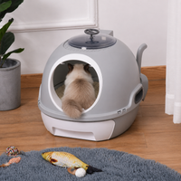 Maison de Litière Chat Capsule avec Tiroir