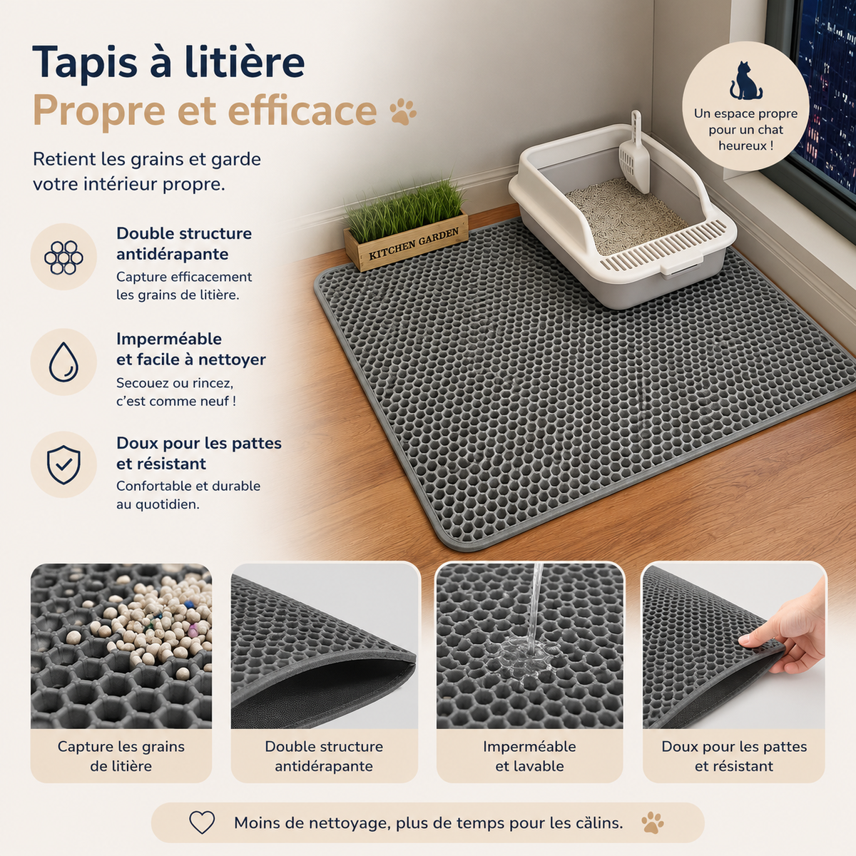 Tapis de litiere