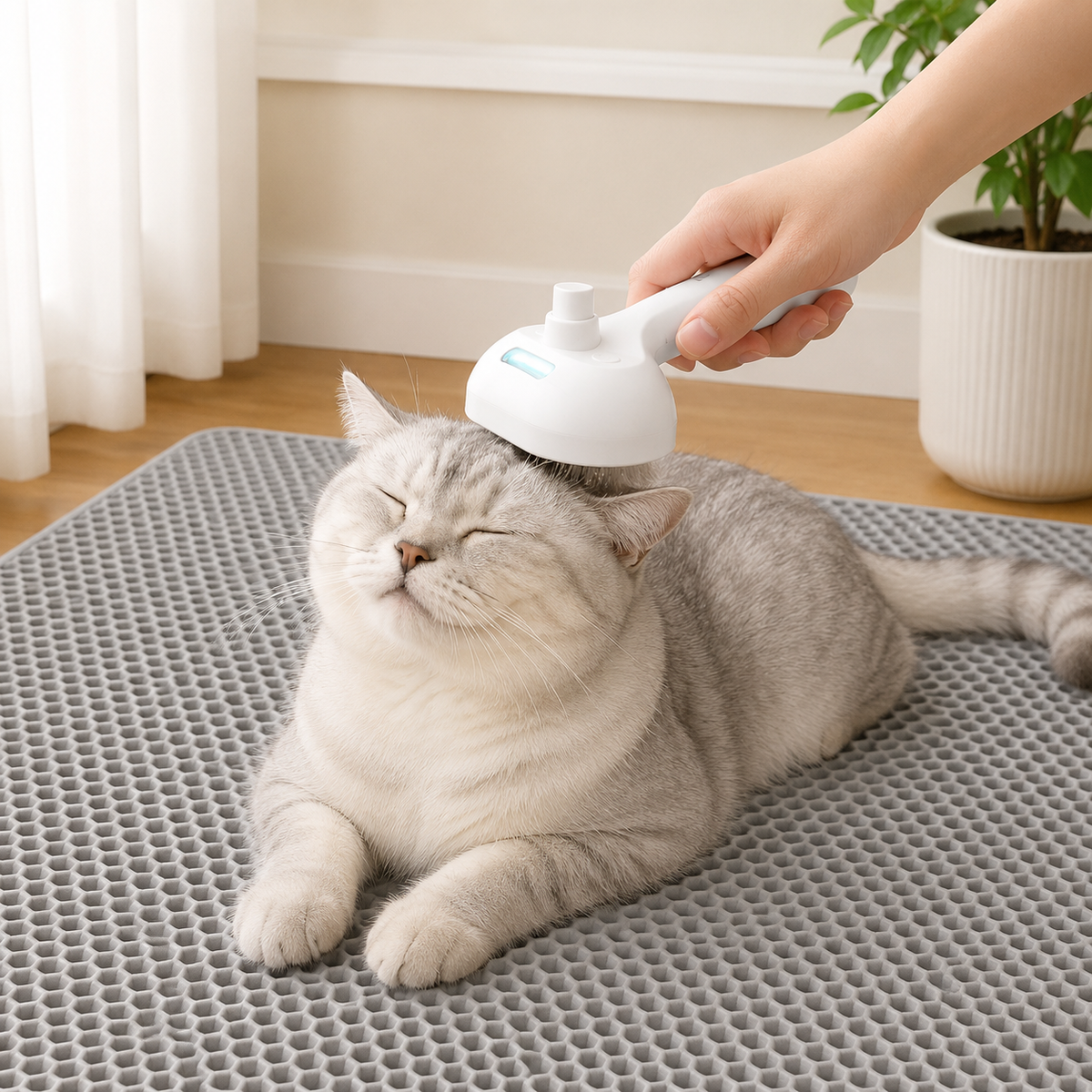 Brosse chat