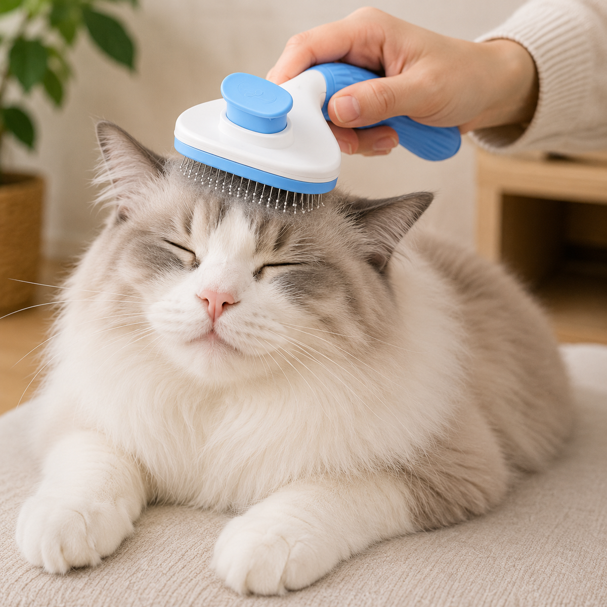 Brosse chat