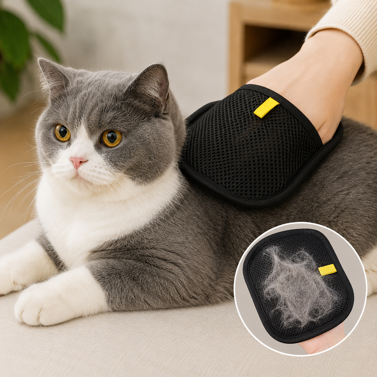 Brosse chat