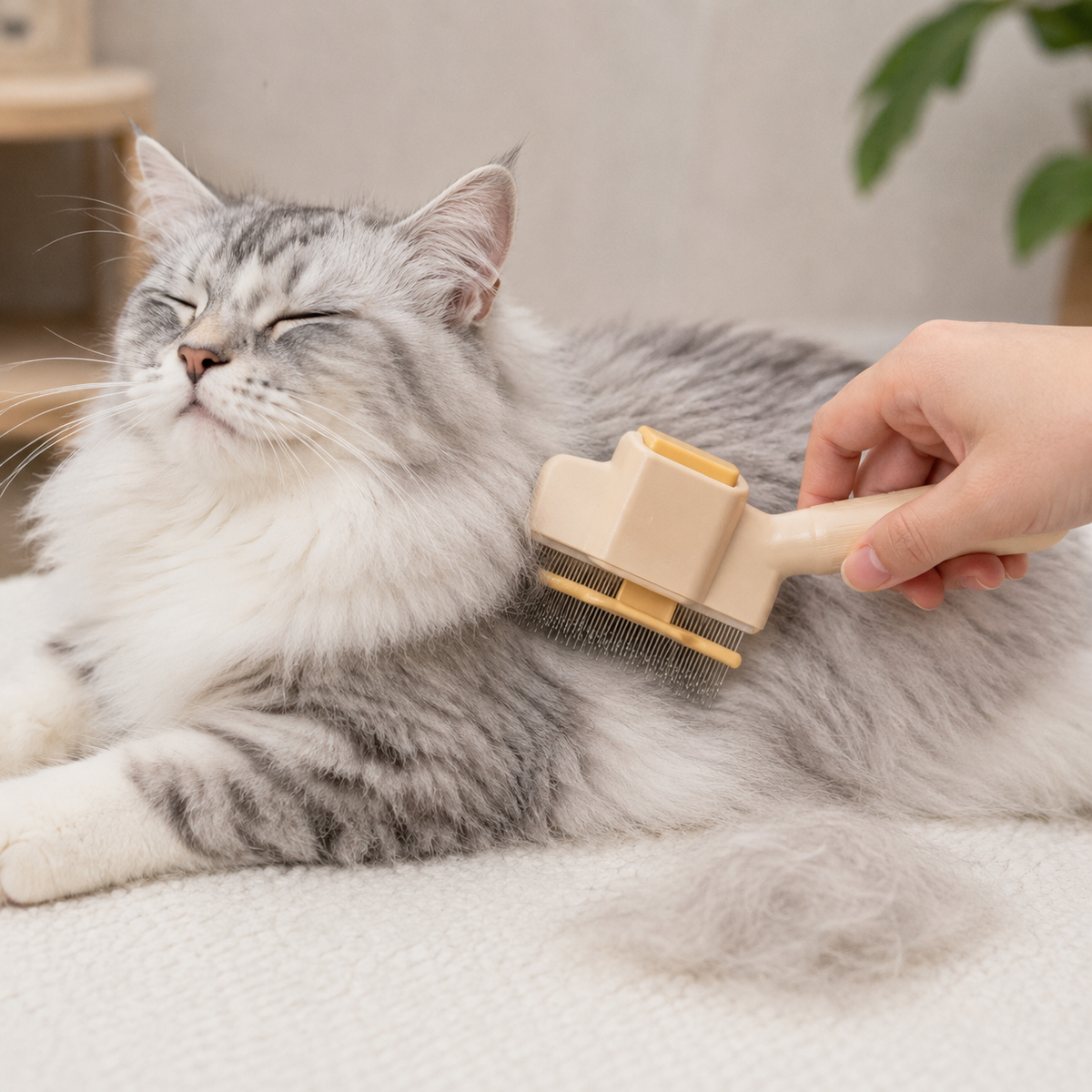 Brosse chat