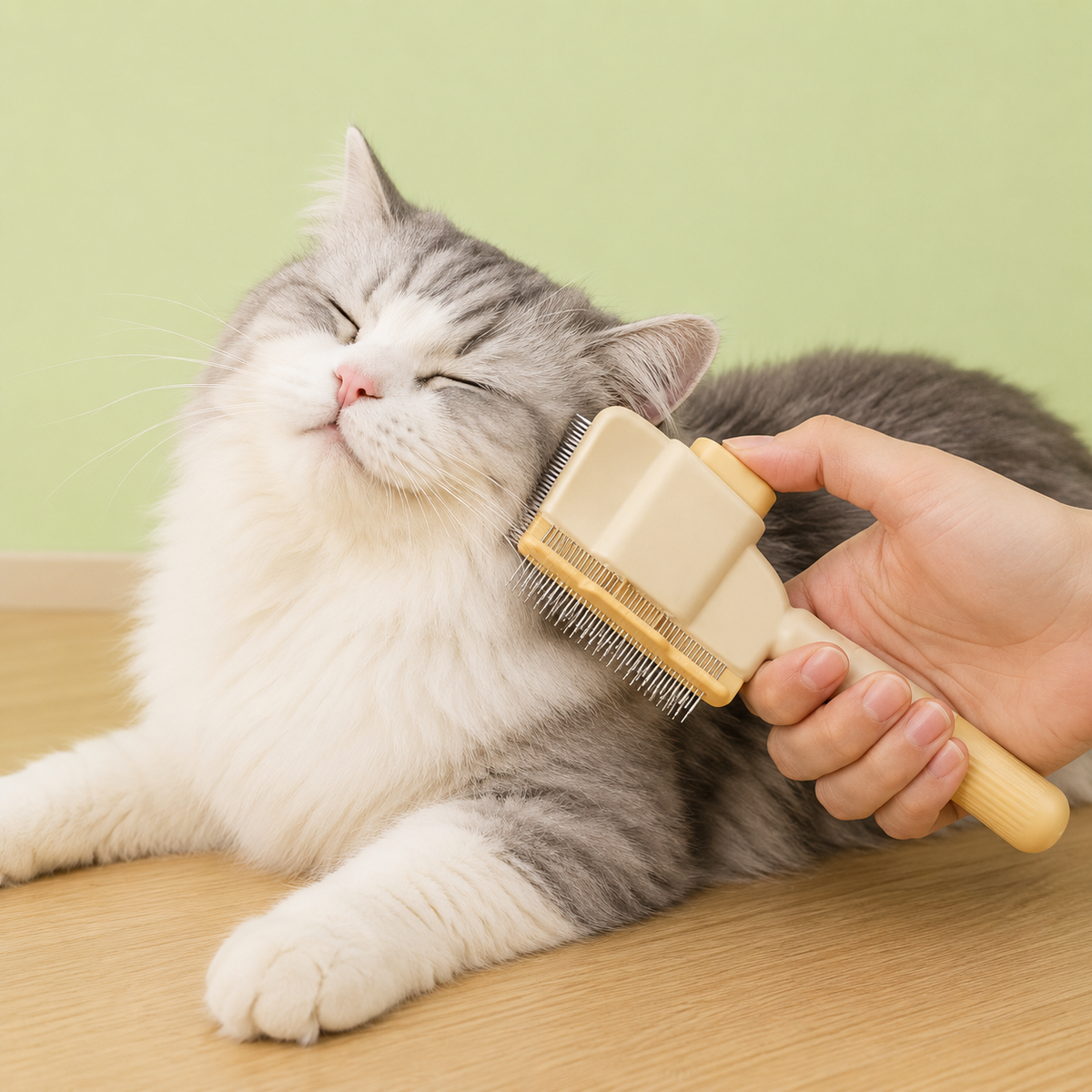 Brosse chat