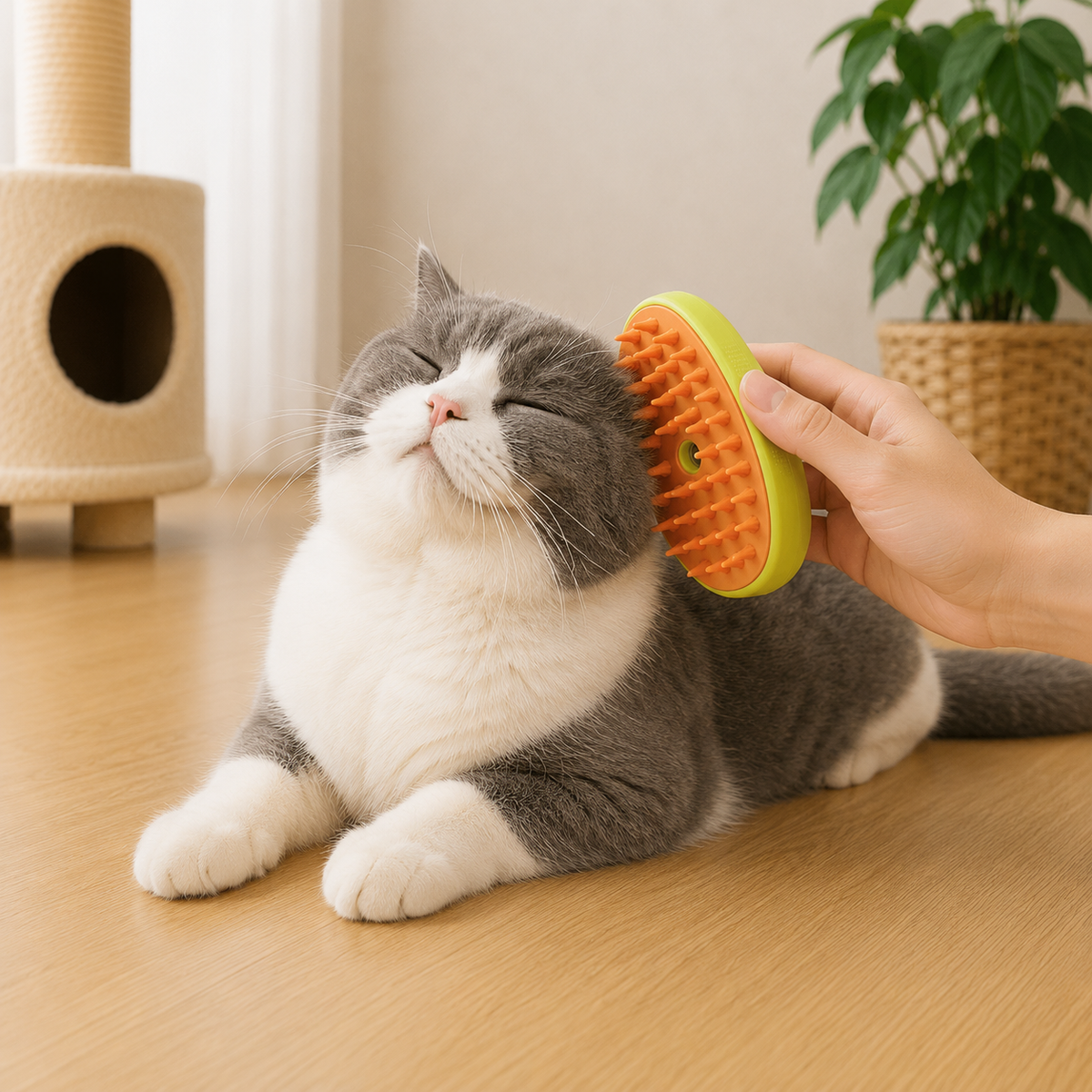 Brosse chat