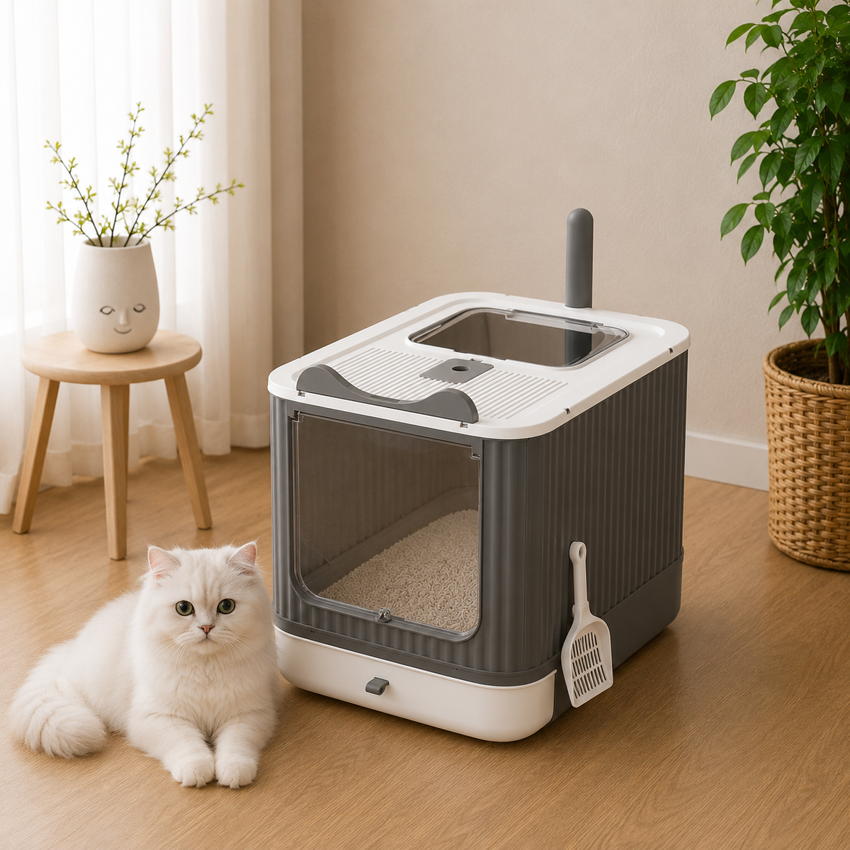 Litiere bac chat