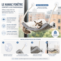 Hamac Chat Confort en Coton
