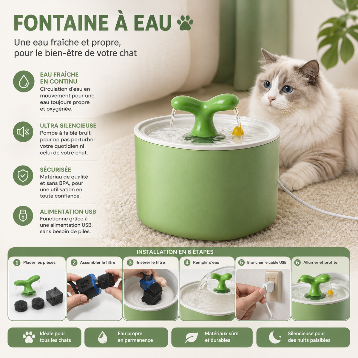 Distributeur a eau