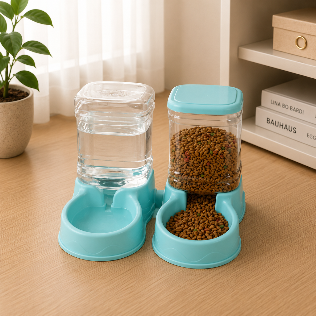 Distributeur croquette et eau