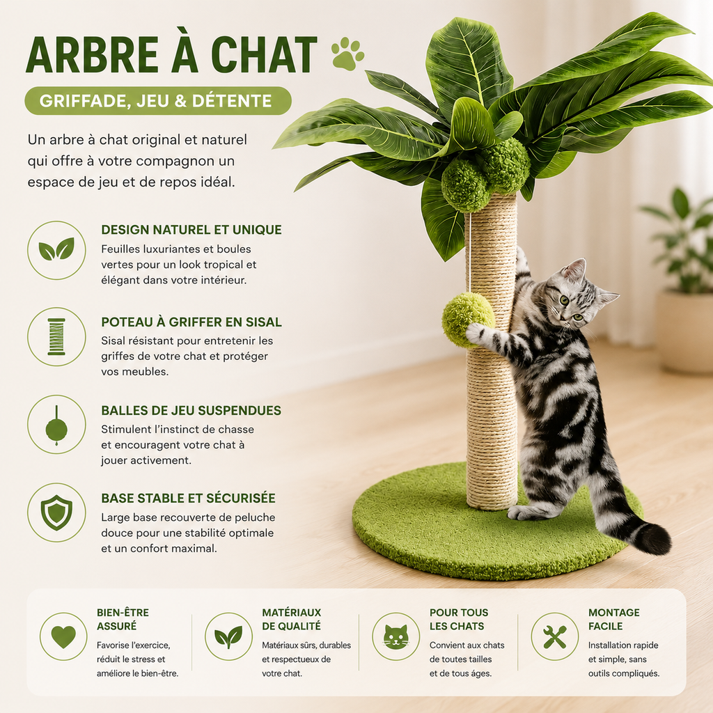 Arbre à Chat Palmier