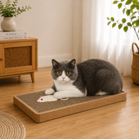 Griffoir Chat Carton Motif Souris
