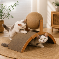 Griffoir Chat Pont avec Boule en Sisal