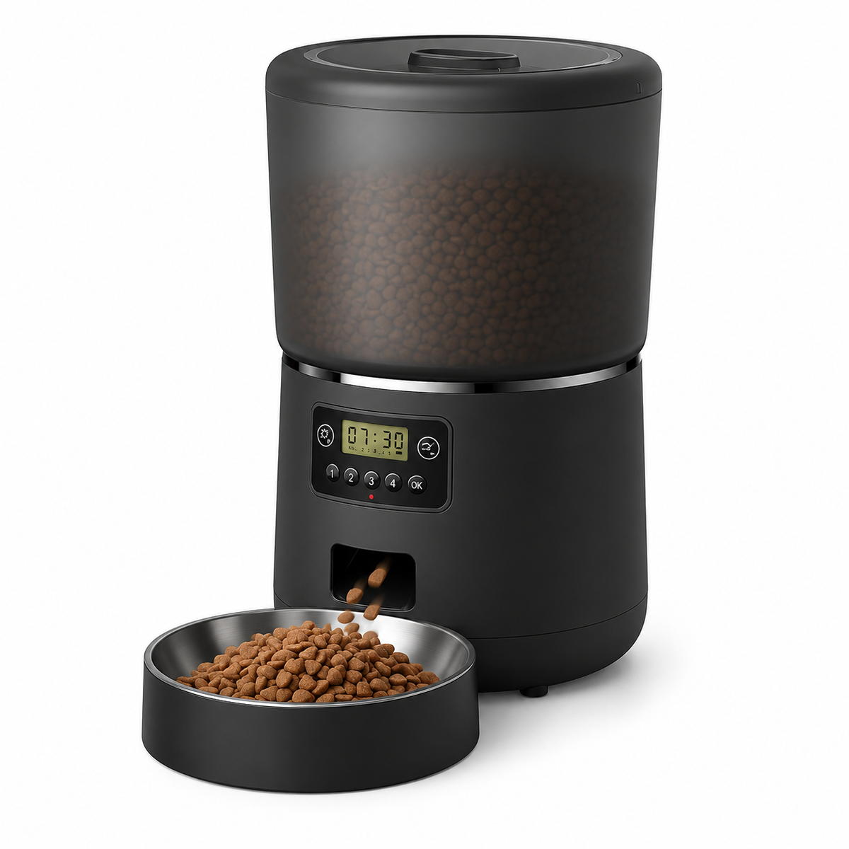 Distributeur de Croquettes Programmable Inox