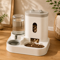 Distributeur de Croquettes et Eau Compact