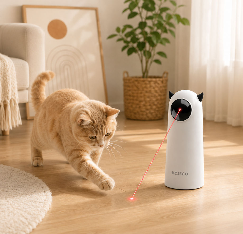 Jouet Laser pour Chat Automatique et Interactif