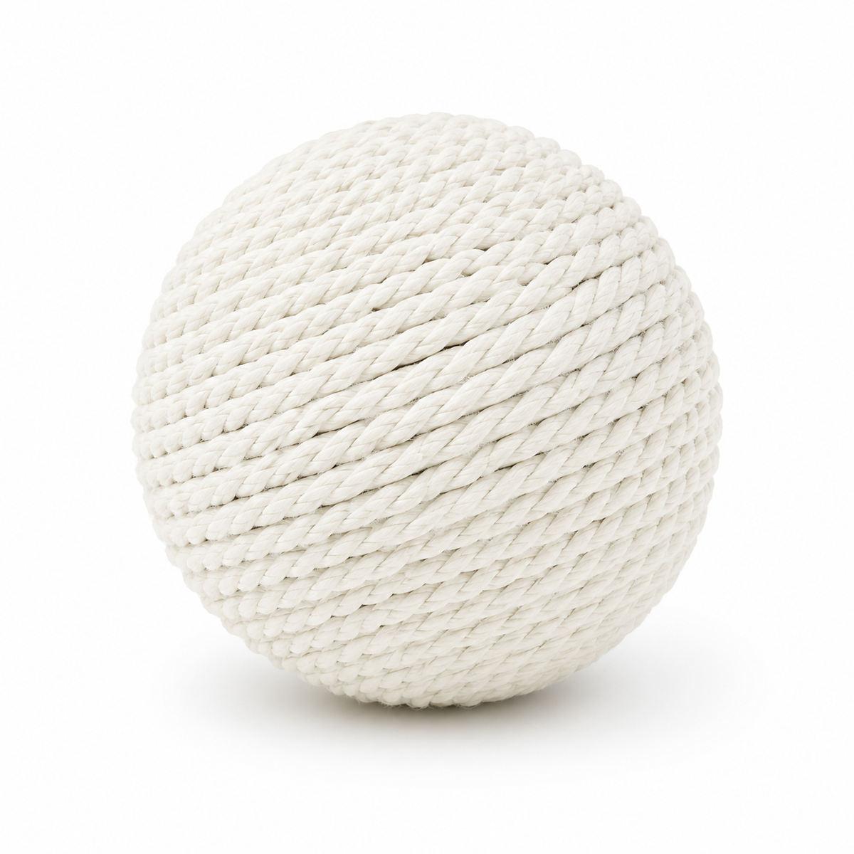 Jouet pour Chat Balle Sisal Sonore Nettoyage des Dents