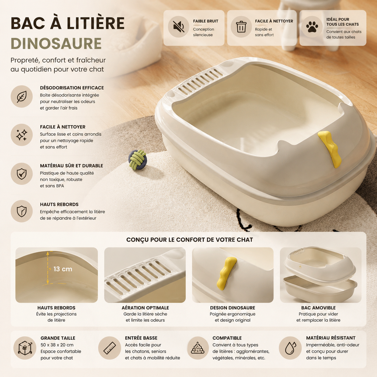 Bac a litiere