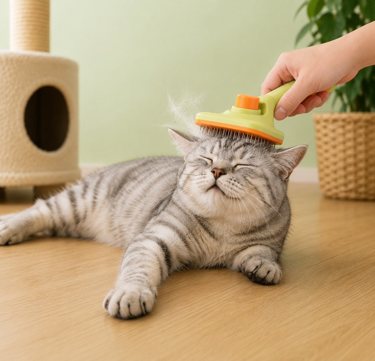 Brosse chat