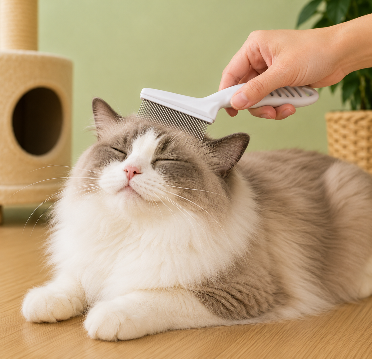 Peigne chat