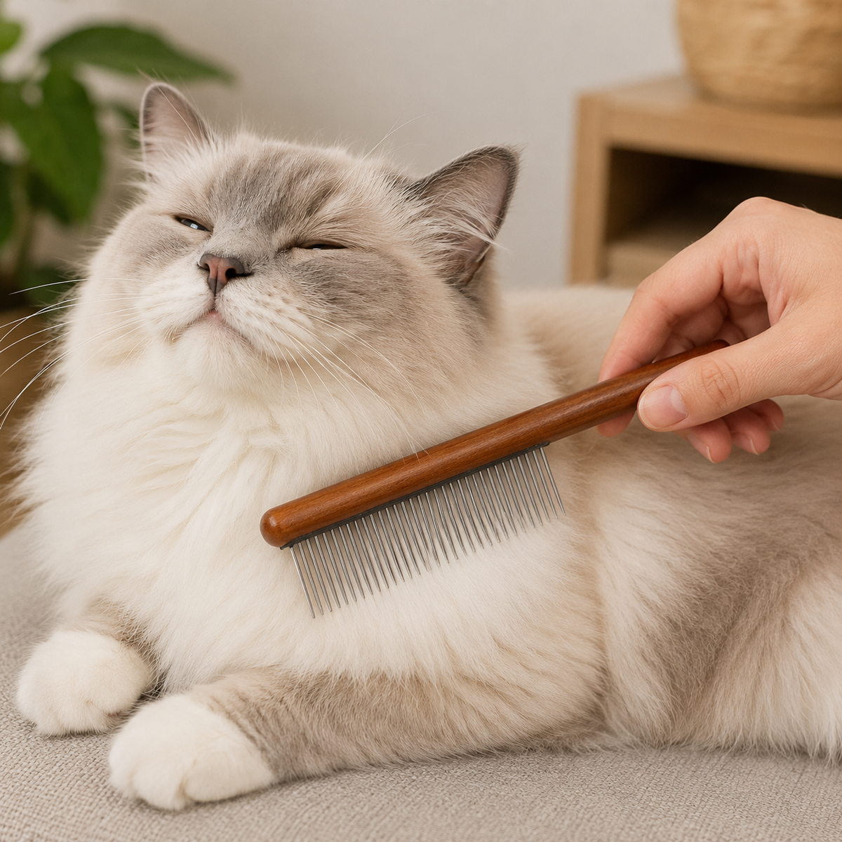 Peigne chat
