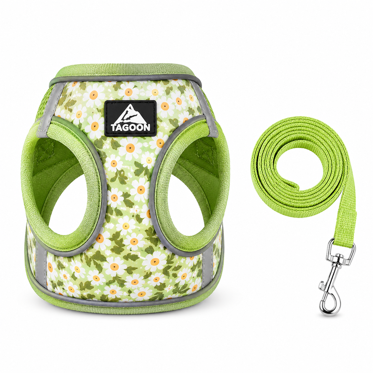 Pet Dog Harness No Pull Breathable Reflective Dog Harness and Leash Set Adjustable Pet Accessories Harness for Kittens Puppies