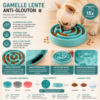 Gamelle Anti Glouton Chat