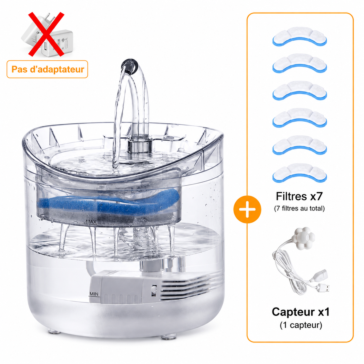 Distributeur a eau