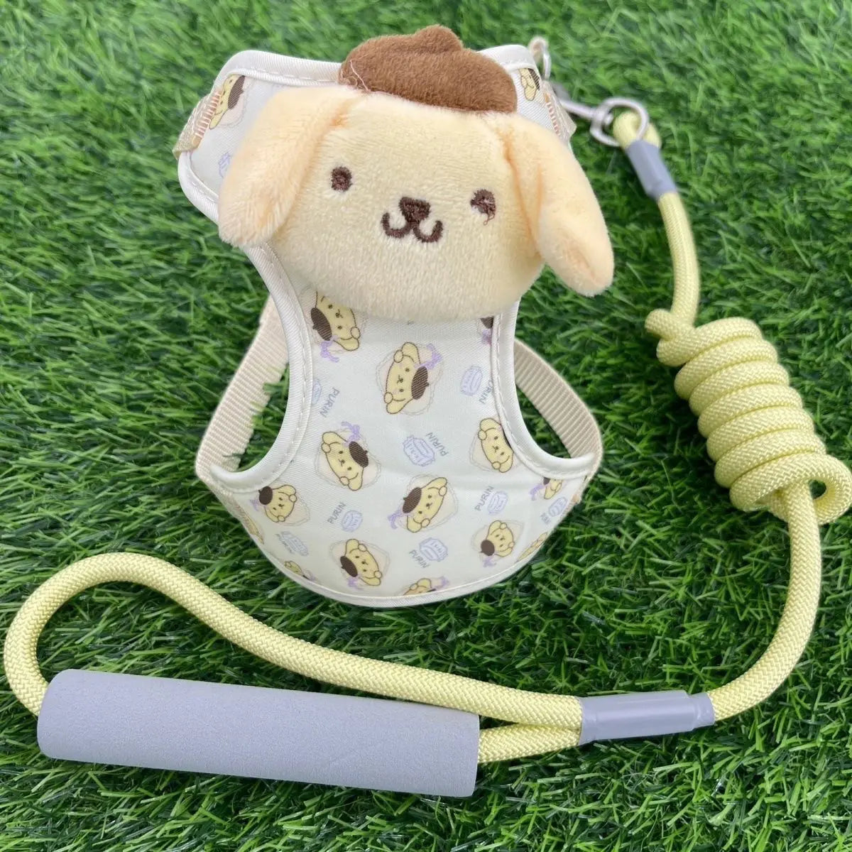 Anime Sanrio New Pochacco Traction Rope Break Free From Vest Small Cat Strap Rope Adjustable Dog Walking Leash Cartoon Kawaii