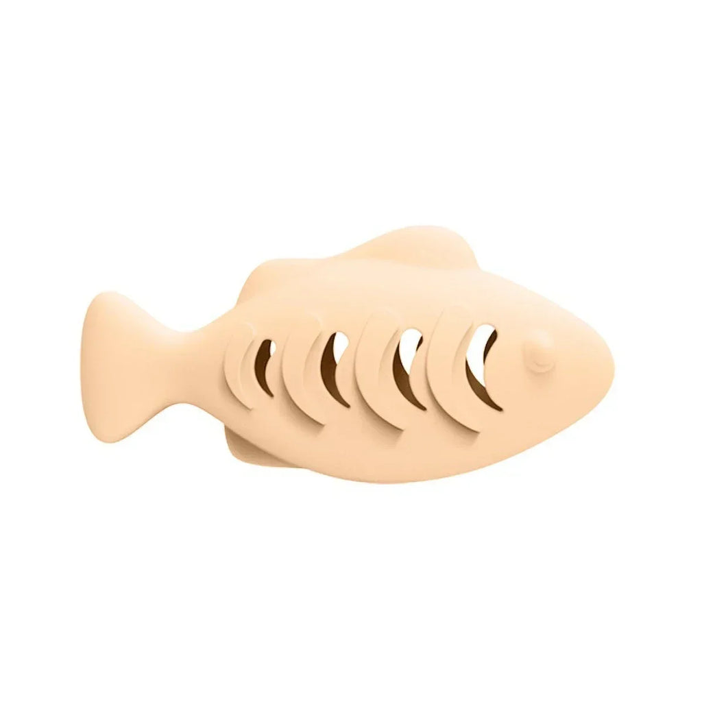 Jouet pour Chat Distributeur Herbe à Chat Forme Poisson