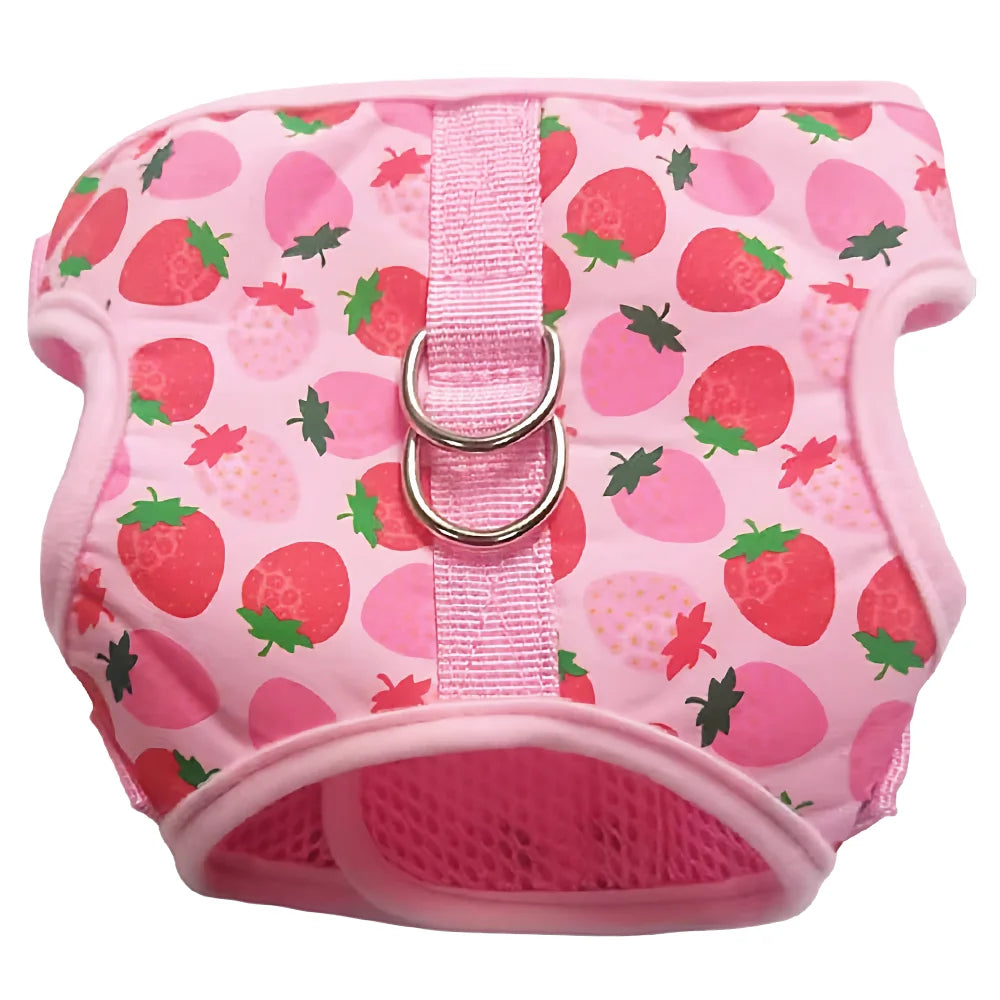 Summer Escape-Proof Cat Harness - 3D Mesh Breathable Vest with Reflective Stripes & Quick-Snap Leash Set