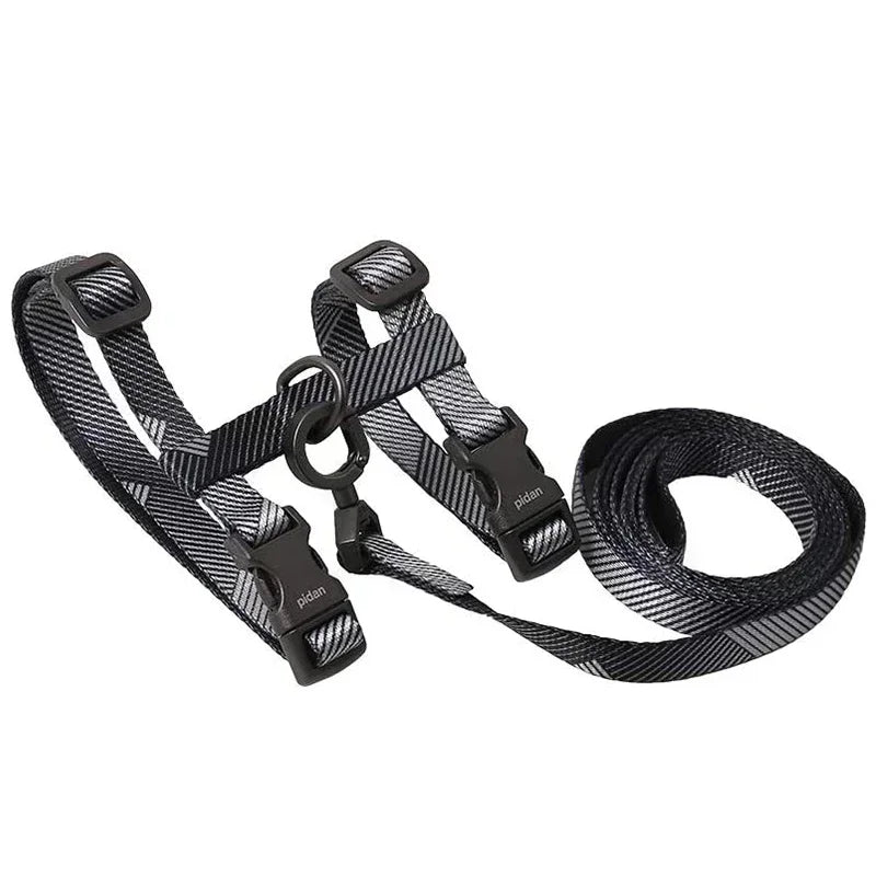 Cat Harness and Leash Set Cats Escape Proof  Adjustable Kitten Harness for Large Small Cats Lightweight Soft Pet Safety Harness