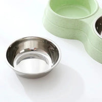Duo de Gamelles Chat Compactes